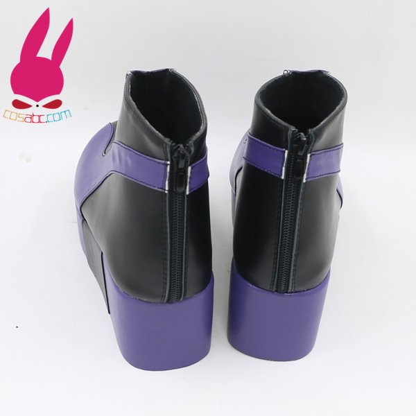 画像4: cosabc 仮面ライダー龍騎 王蛇 Ouja 風 コスプレ靴 コスチューム コスプレシューズ イベント ハロウィン (4)