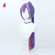 画像2: cosabc YouTuber VTuber 常闇トワ 風 コスプレウィッグ かつら コスチューム イベント 変装 仮装 パーティー ハロウィン (2)