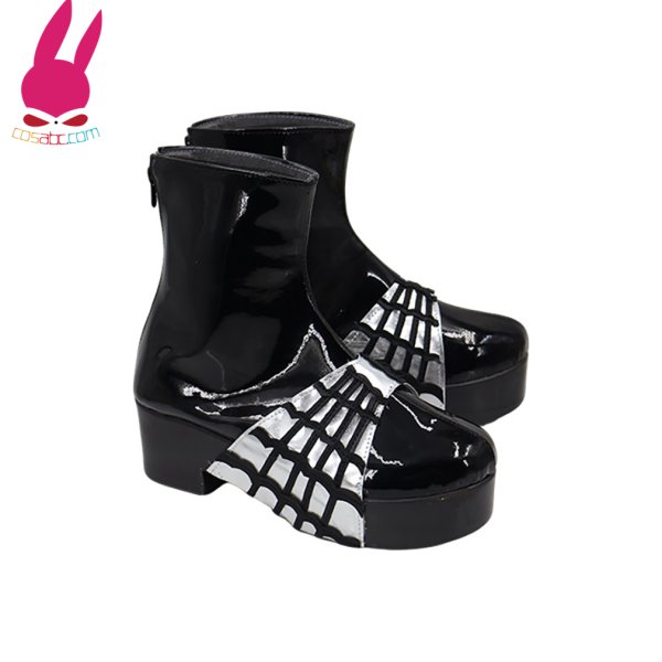 画像2: cosabc IdentityV 第五人格 風 バーメイド 調酒師 Demi Bourbon  風 コスプレ靴 コスチューム コスプレシューズ イベント ハロウィン (2)