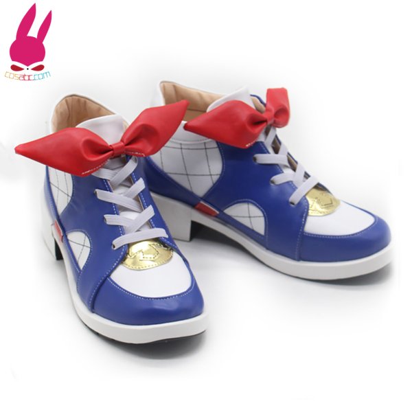 画像3: cosabc ウマ娘プリティーダービー アーモンドアイ 風 コスプレ靴 コスチューム コスプレシューズ イベント ハロウィン (3)
