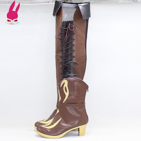 画像3: cosabc Fate/Grand Order 宮本武蔵 みやもとむさし 風 コスプレ靴 コスチューム コスプレシューズ イベント ハロウィン (3)