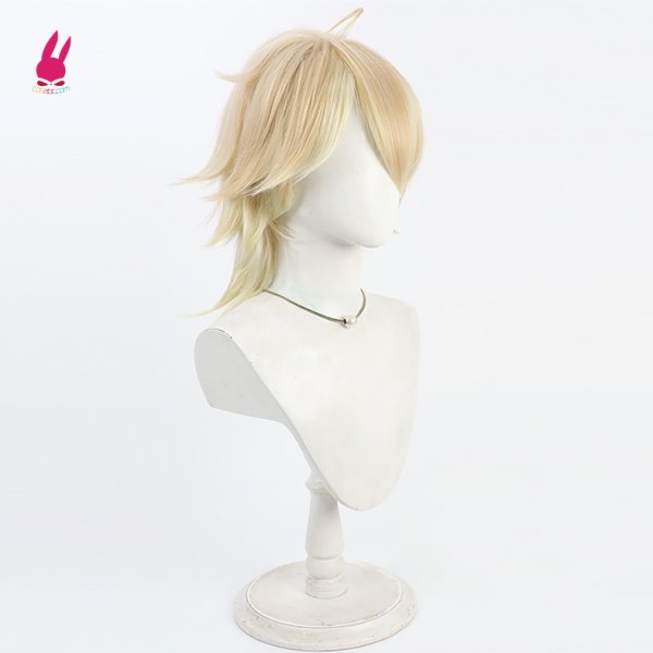 画像2: cosabc 刀剣乱舞 南泉一文字 なんせんいちもんじ 風 コスプレウィッグ かつら コスチューム イベント 変装 仮装 パーティー ハロウィン (2)