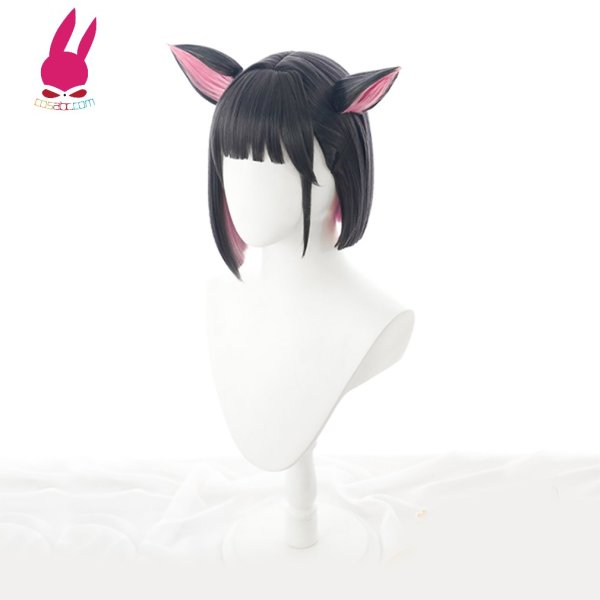 画像3: cosabc ブルーアーカイブ ブルアカ 杏山カズサ 風 コスプレウィッグ かつら コスチューム イベント 変装 仮装 パーティー ハロウィン (3)