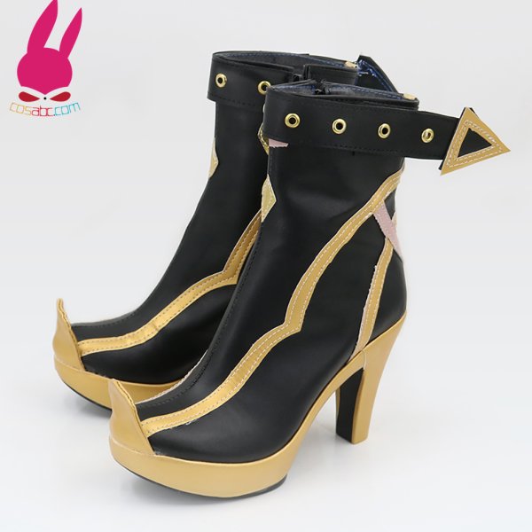 画像4: cosabc　原神　ディシア 風 コスプレ靴 コスチューム コスプレシューズ イベント ハロウィン (4)