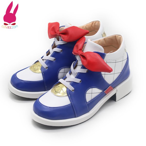画像4: cosabc ウマ娘プリティーダービー アーモンドアイ 風 コスプレ靴 コスチューム コスプレシューズ イベント ハロウィン (4)
