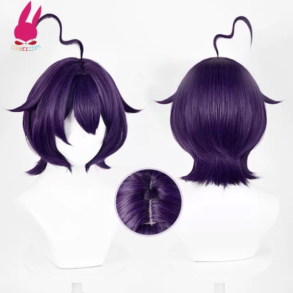 画像8: cosabc 魔法少女にあこがれて 柊うてな 風 コスプレウィッグ かつら コスチューム イベント 変装 仮装 パーティー ハロウィン (8)