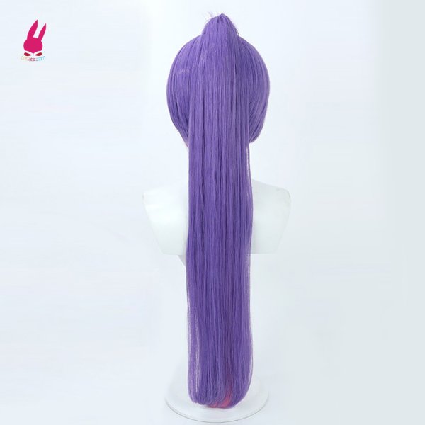 画像4: cosabc YouTuber VTuber 常闇トワ 風 コスプレウィッグ かつら コスチューム イベント 変装 仮装 パーティー ハロウィン (4)