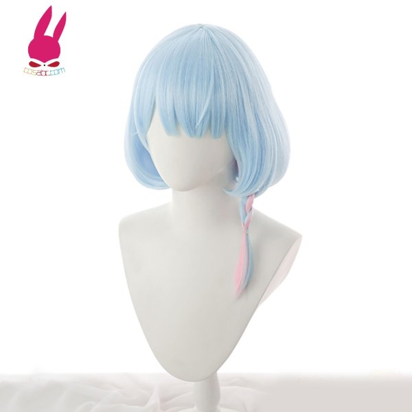 画像3: cosabc ブルーアーカイブ ブルアカ アロナ 風 コスプレウィッグ かつら コスチューム イベント 変装 仮装 パーティー ハロウィン (3)