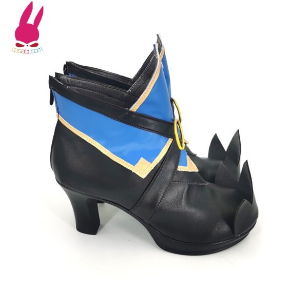 画像4: cosabc Fate/Grand Order 宮本武蔵 みやもとむさし 風 コスプレ靴 コスチューム コスプレシューズ イベント ハロウィン (4)