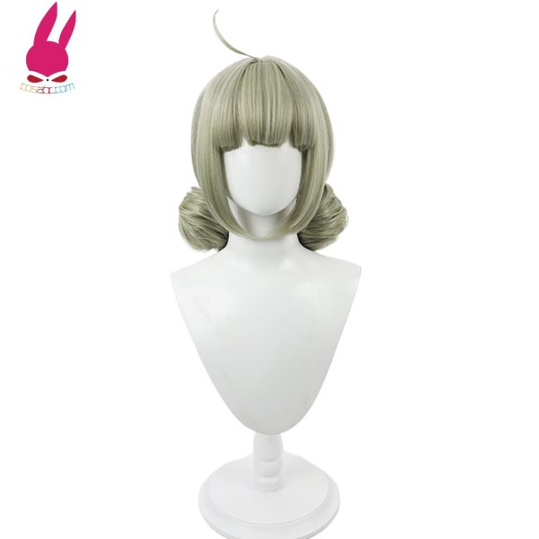 画像1: 魔法少女にあこがれて 阿良河キウィ/レオパルト 風 コスプレウィッグ かつら コスチューム イベント 変装 仮装 パーティー ハロウィン (1)