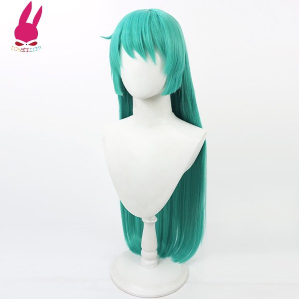 画像4: cosabc 魔法少女にあこがれて 水神小夜/マジアアズール 風 コスプレウィッグ かつら コスチューム イベント 変装 仮装 パーティー ハロウィン (4)