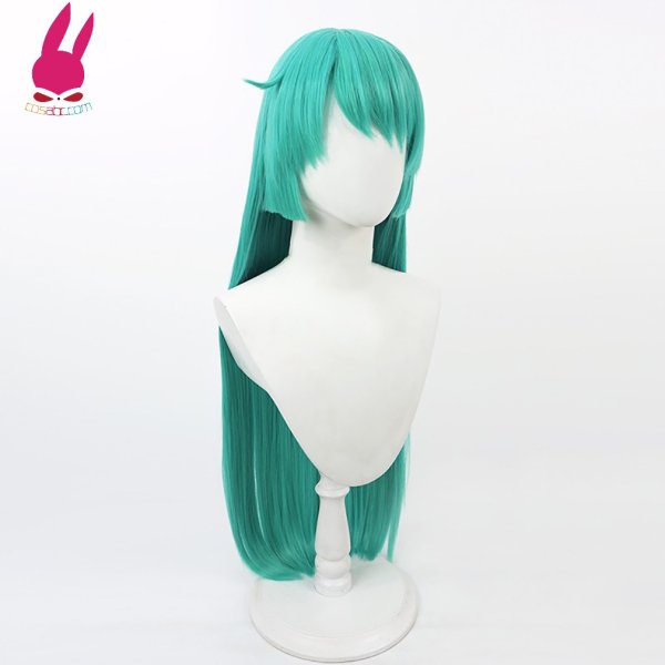 画像3: cosabc 魔法少女にあこがれて 水神小夜/マジアアズール 風 コスプレウィッグ かつら コスチューム イベント 変装 仮装 パーティー ハロウィン (3)