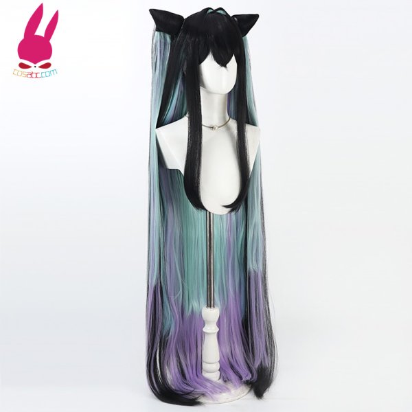 画像2: cosabc 勝利の女神：NIKKE ニケ リトルマーメイド 風 コスプレウィッグ かつら コスチューム イベント 変装 仮装 パーティー ハロウィン (2)