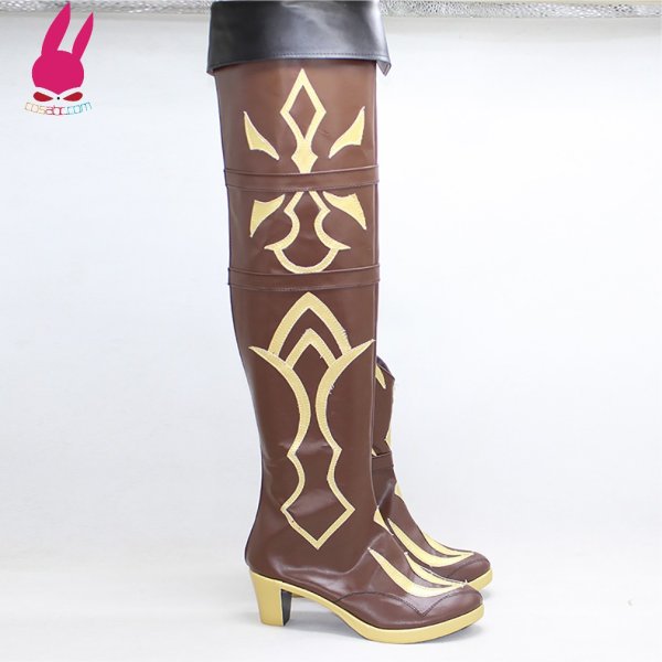 画像4: cosabc Fate/Grand Order 宮本武蔵 みやもとむさし 風 コスプレ靴 コスチューム コスプレシューズ イベント ハロウィン (4)