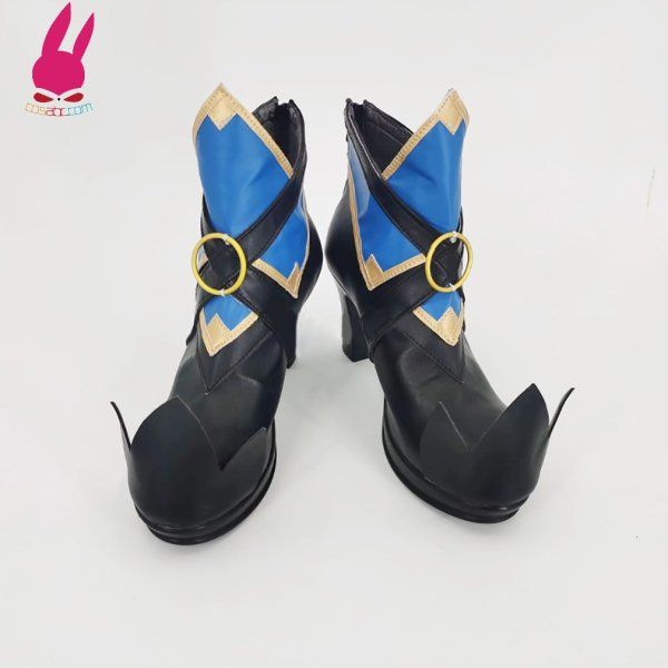 画像2: cosabc Fate/Grand Order 宮本武蔵 みやもとむさし 風 コスプレ靴 コスチューム コスプレシューズ イベント ハロウィン (2)