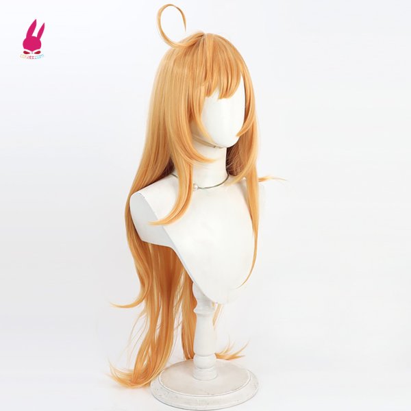 画像2: cosabc 原神 エスコフィエ 風 コスプレウィッグ かつら コスチューム イベント 変装 仮装 パーティー ハロウィン (2)