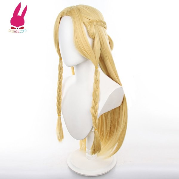 画像2: cosabc ダンジョン飯 マルシル 風 コスプレウィッグ かつら コスチューム イベント 変装 仮装 パーティー ハロウィン (2)