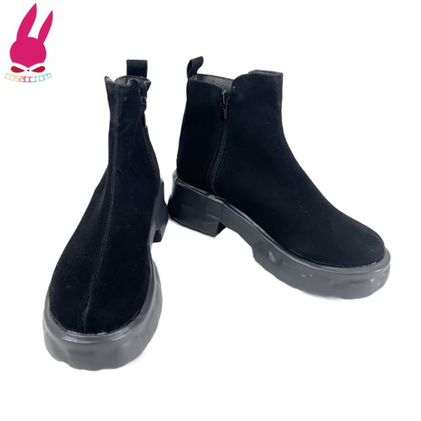 画像2: cosabc 18trip エイトリ 白光琉衣 しろみつりゅうい 風 コスプレ靴 コスチューム コスプレシューズ イベント ハロウィン (2)