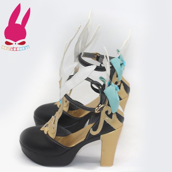 画像3: cosabc 原神 エスコフィエ 風 コスプレ靴 コスチューム コスプレシューズ イベント ハロウィン (3)