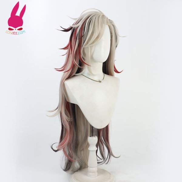 画像3: cosabc 刀剣乱舞 道誉一文字 どうよいちもんじ 風 コスプレウィッグ かつら コスチューム イベント 変装 仮装 パーティー ハロウィン (3)