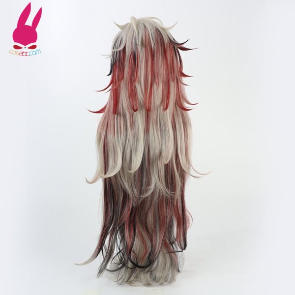 画像4: cosabc 刀剣乱舞 道誉一文字 どうよいちもんじ 風 コスプレウィッグ かつら コスチューム イベント 変装 仮装 パーティー ハロウィン (4)