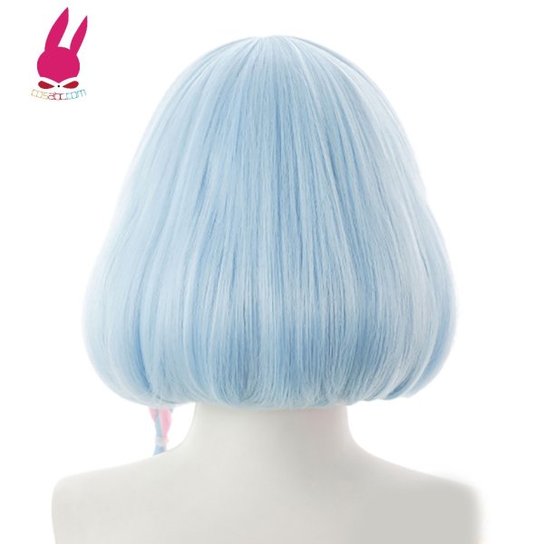 画像4: cosabc ブルーアーカイブ ブルアカ アロナ 風 コスプレウィッグ かつら コスチューム イベント 変装 仮装 パーティー ハロウィン (4)