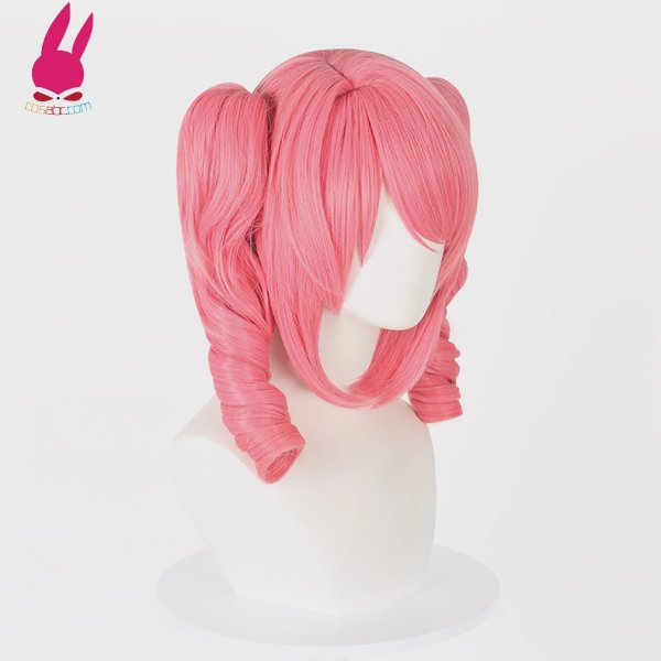 画像4: cosabc 魔法少女にあこがれて 花菱はるか 風 コスプレウィッグ かつら コスチューム イベント 変装 仮装 パーティー ハロウィン (4)
