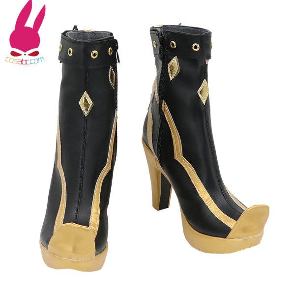 画像2: cosabc　原神　ディシア 風 コスプレ靴 コスチューム コスプレシューズ イベント ハロウィン (2)