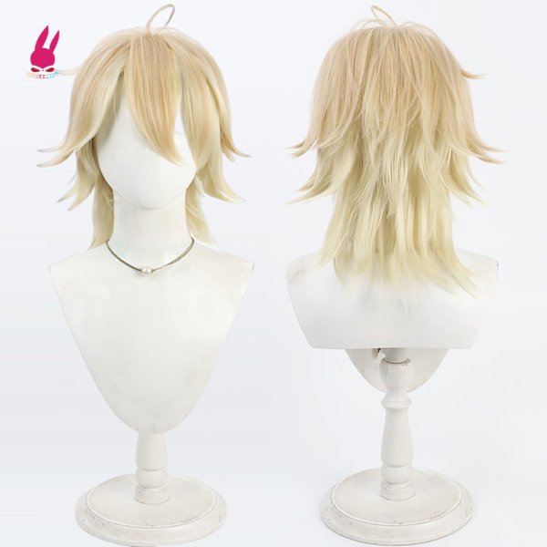 画像5: cosabc 刀剣乱舞 南泉一文字 なんせんいちもんじ 風 コスプレウィッグ かつら コスチューム イベント 変装 仮装 パーティー ハロウィン (5)