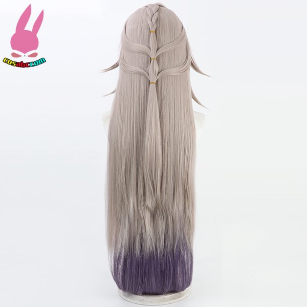 画像4: cosabc 崩壊スターレイル マダム・ヘルタ 風 コスプレウィッグ かつら コスチューム イベント 変装 仮装 パーティー ハロウィン (4)