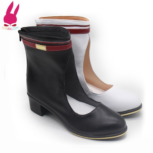画像3: cosabc ウマ娘プリティーダービー カレンブーケドール 風 コスプレ靴 コスチューム コスプレシューズ イベント ハロウィン (3)