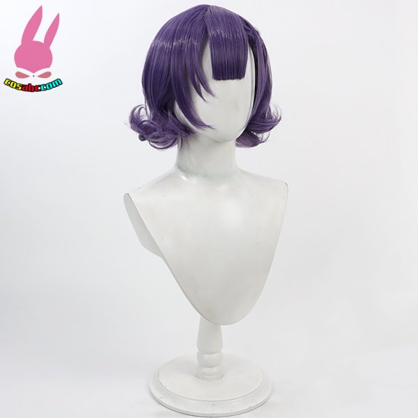 画像3: cosabc YouTuber VTuber にじさんじ 七瀬すず菜 風 コスプレウィッグ かつら コスチューム イベント 変装 仮装 パーティー ハロウィン (3)