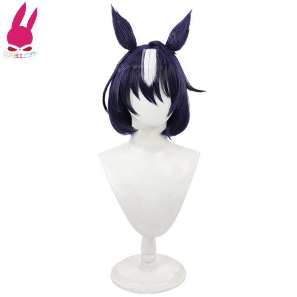 画像2: cosabc ウマ娘プリティーダービー ヴィルシーナ 風 コスプレウィッグ かつら コスチューム イベント 変装 仮装 パーティー ハロウィン (2)