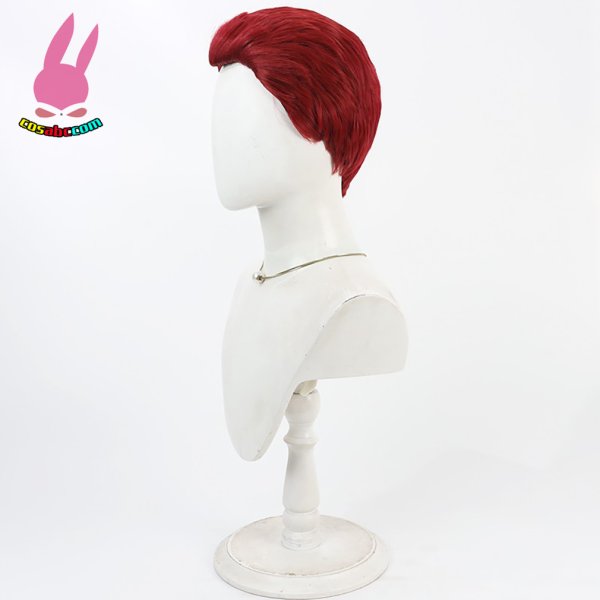 画像3: cosabc 炎炎ノ消防隊 ヴァルカン・ジョゼフ 風 コスプレウィッグ かつら コスチューム イベント 変装 仮装 パーティー ハロウィン (3)