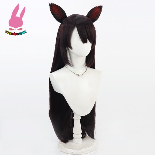 画像2: cosabc YouTuber VTuber にじさんじ 戌亥とこ 風 コスプレウィッグ かつら コスチューム イベント 変装 仮装 パーティー ハロウィン (2)