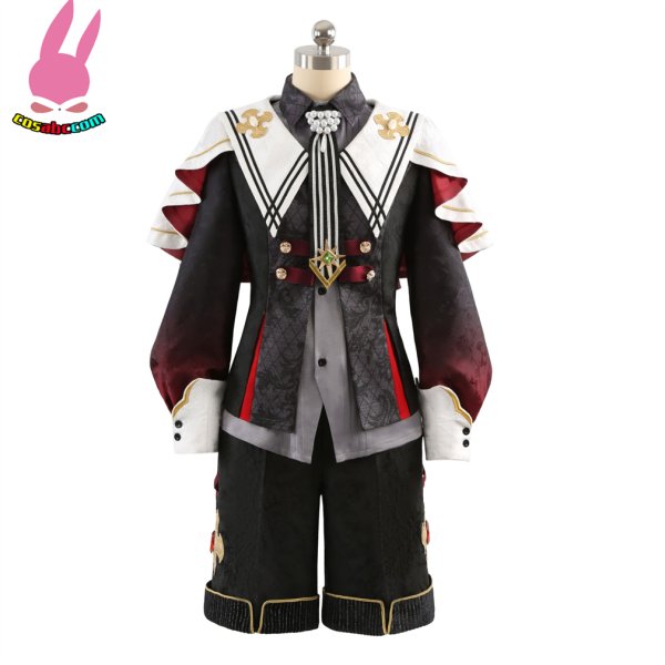 画像2: cosabc あんさんぶるスターズ!　仙石忍 真白友也 朱桜司 花群冬芽 風 コスプレ衣装 イベント 演出服 二次会 コスチューム パーティー ハロウィン (2)