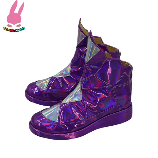 画像3: cosabc hololive EN ホロライブ VTuber 古石ビジュ― Koseki Bijou 風 コスプレ靴 コスチューム コスプレシューズ イベント ハロウィン (3)