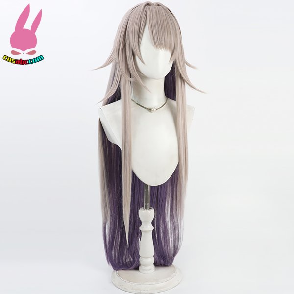 画像2: cosabc 崩壊スターレイル マダム・ヘルタ 風 コスプレウィッグ かつら コスチューム イベント 変装 仮装 パーティー ハロウィン (2)