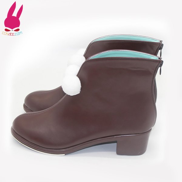 画像2: cosabc ウマ娘プリティーダービー エアメサイア 風 コスプレ靴 コスチューム コスプレシューズ イベント ハロウィン (2)