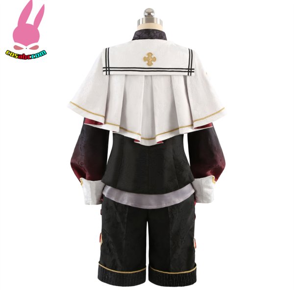 画像4: cosabc あんさんぶるスターズ!　仙石忍 真白友也 朱桜司 花群冬芽 風 コスプレ衣装 イベント 演出服 二次会 コスチューム パーティー ハロウィン (4)