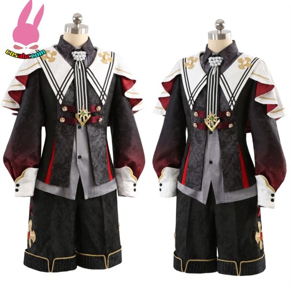 画像3: cosabc あんさんぶるスターズ!　仙石忍 真白友也 朱桜司 花群冬芽 風 コスプレ衣装 イベント 演出服 二次会 コスチューム パーティー ハロウィン (3)