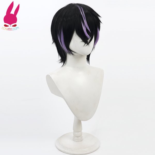 画像3: cosabc 18TRIP 衣川季肋 いかわ きりば 風 コスプレウィッグ かつら コスチューム イベント 変装 仮装 パーティー ハロウィン (3)