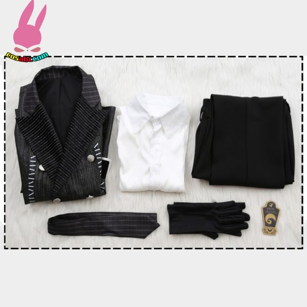 画像5: cosabc ツイステッドワンダーランド アズール・アーシェングロット 風 コスプレ衣装 イベント 演出服 二次会 コスチューム パーティー ハロウィン (5)