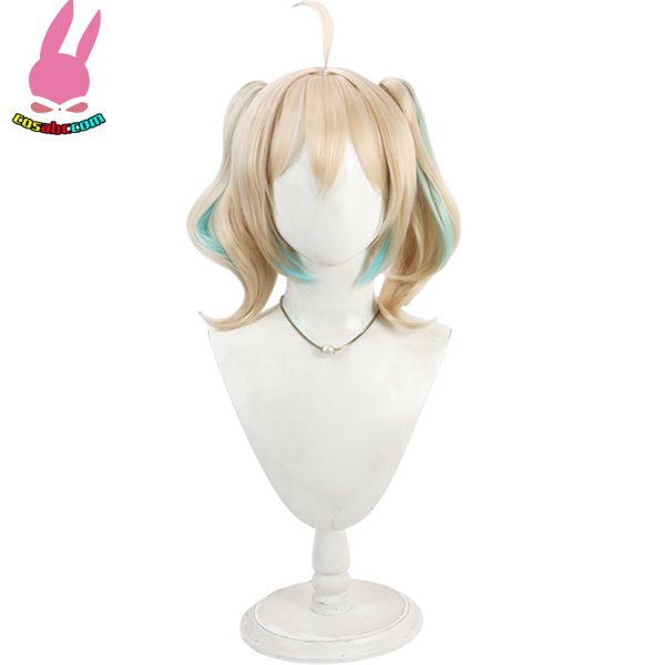 画像2: cosabc YouTube　チャンネル　天堂りおる 風 コスプレウィッグ かつら コスチューム イベント 変装 仮装 パーティー ハロウィン (2)