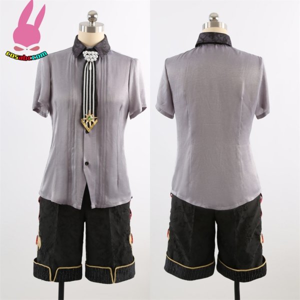 画像5: cosabc あんさんぶるスターズ!　仙石忍 真白友也 朱桜司 花群冬芽 風 コスプレ衣装 イベント 演出服 二次会 コスチューム パーティー ハロウィン (5)