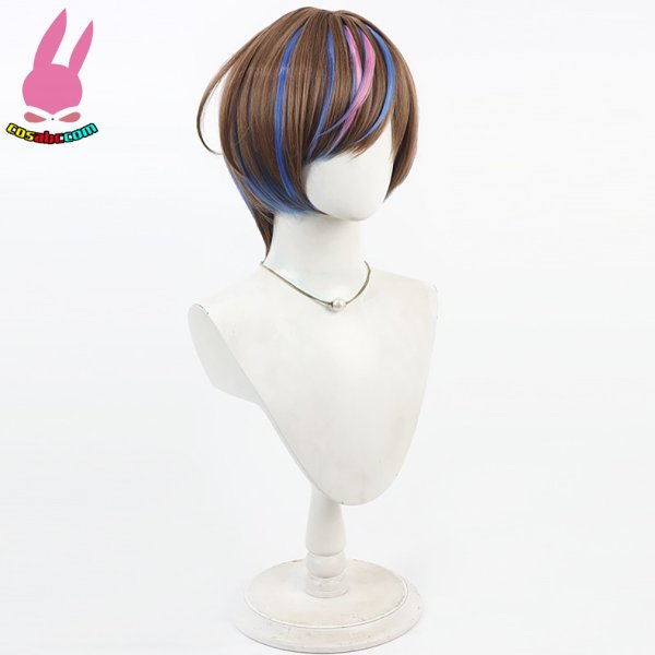 画像2: cosabc YouTuber VTuber にじさんじ セイブル 風 コスプレウィッグ かつら コスチューム イベント 変装 仮装 パーティー ハロウィン (2)