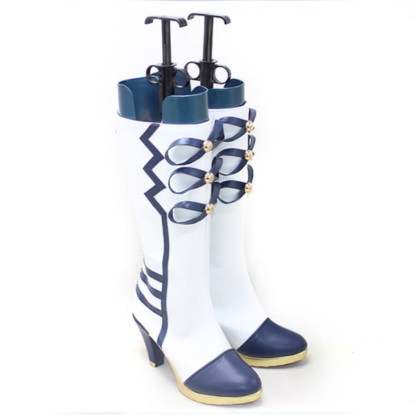 画像2: cosabc vTuber　にじさんじ　アンジュ・カトリーナ　戌亥床　リゼ・ヘルエスタ 風 コスプレ靴 コスチューム コスプレシューズ イベント ハロウィン (2)