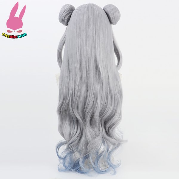 画像5: cosabc YouTube ホロライブ バーチャル 花芽すみれ 風 コスプレウィッグ かつら コスチューム イベント 変装 仮装 パーティー ハロウィン (5)