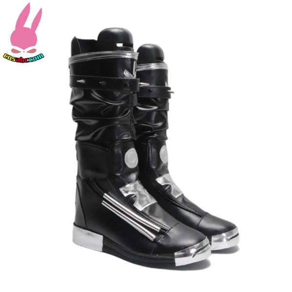 画像5: cosabc VTuber ホロライブ 輪堂千速 風 コスプレ靴 コスチューム コスプレシューズ イベント ハロウィン パーティー (5)