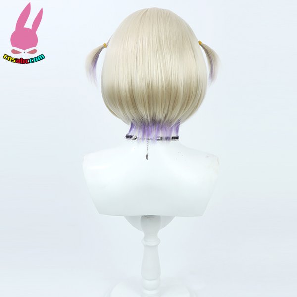 画像5: cosabc YouTube ホロライブ バーチャル 轟はじめ 風 コスプレウィッグ かつら コスチューム イベント 変装 仮装 パーティー ハロウィン (5)